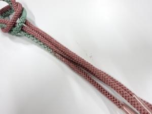 未使用品　正絹　手組帯締め